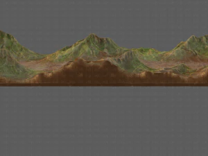 Gel&auml;nde v03 3D Modell