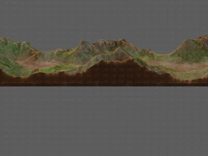 Gel&auml;nde v03 3D Modell