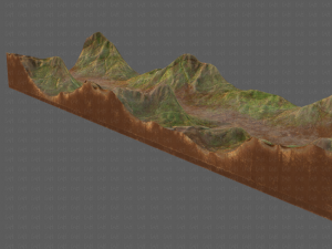 terrain v03 3Dモデル