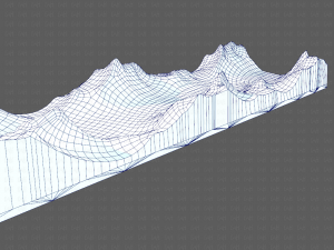 terrain v03 3Dモデル