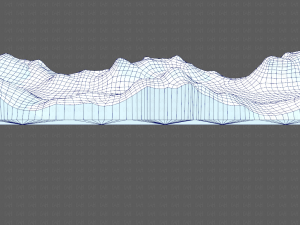 terrain v03 3Dモデル