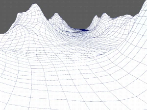 Gel&auml;nde v03 3D Modell