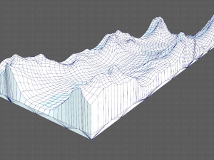 terrain v03 3Dモデル