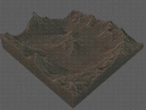terrain v04 3D Model