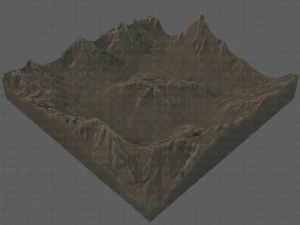 terrain v04 3D Model