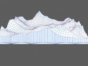 terrain v04 3D Model