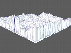 terrain v04 3Dモデル