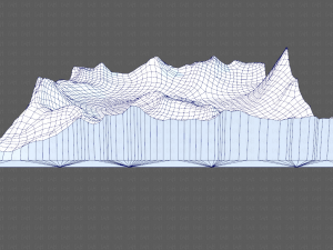 terrain v04 3Dモデル