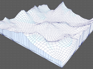 terrain v04 3Dモデル