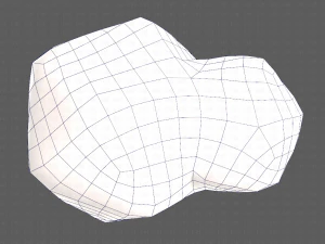 cartone animato nuvole v02 Modello 3D