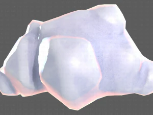 cartone animato nuvole v02 Modello 3D