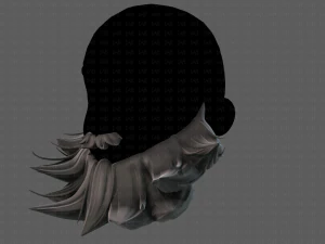 barba v16 Modello 3D