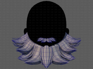 beard v16 3Dモデル