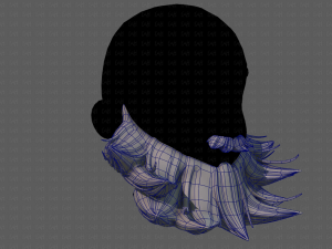 beard v16 3Dモデル