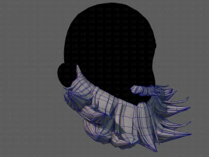 barba v16 Modello 3D