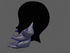 barba v16 Modello 3D