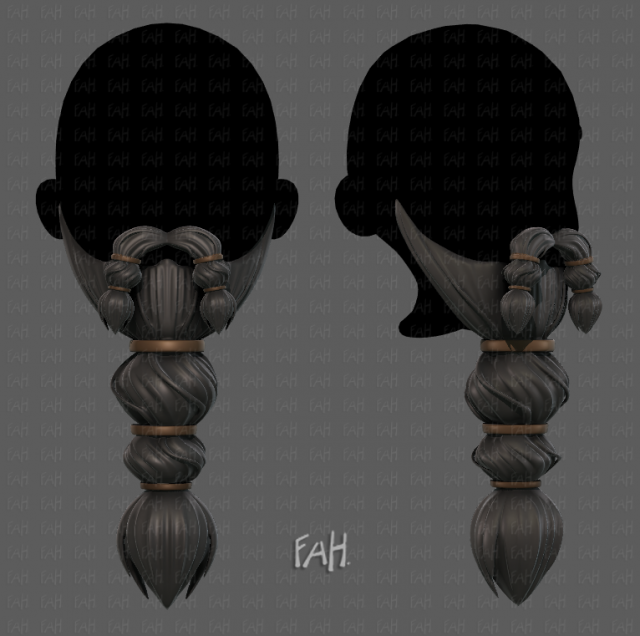 beard v17 3Dモデル .c4d .max .obj .3ds .fbx .stl .blend 