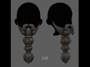 beard v17 Modelo 3D