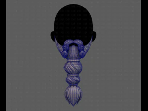 barba v17 Modello 3D