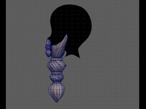 barba v17 Modello 3D