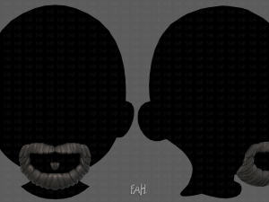 beard v18 3D Model
