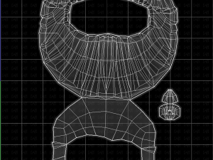 beard v18 Model 3D