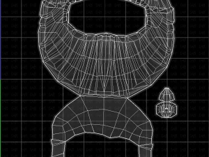 beard v18 3D Model