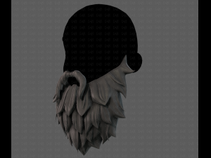 beard v19 Modello 3D