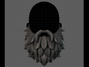 beard v19 Modello 3D
