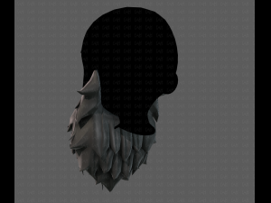 beard v19 Modello 3D
