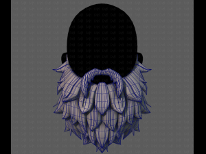 beard v19 Modello 3D