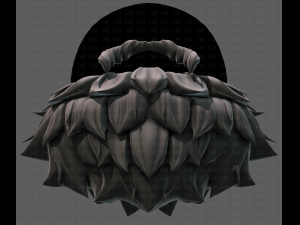 beard v19 Modello 3D