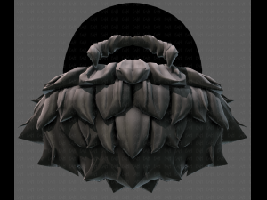 beard v19 Modello 3D