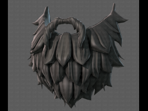 beard v19 Modello 3D
