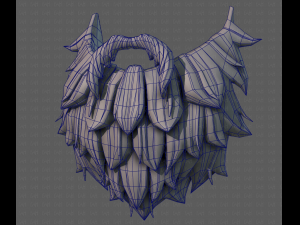 beard v19 Modello 3D