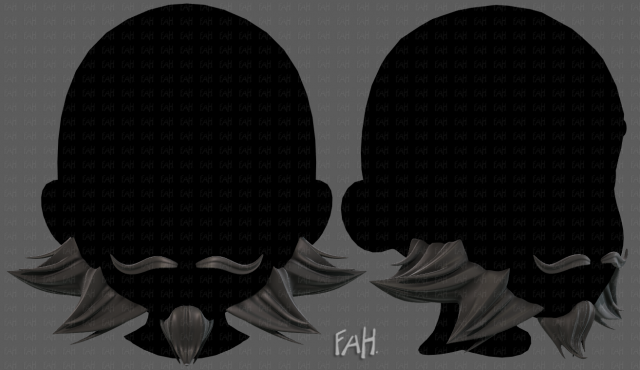 beard v20 Modèle 3D .c4d .max .obj .3ds .fbx .stl .blend 