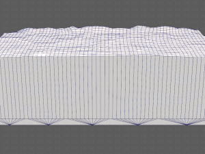 cliff lowpoly v01 Model 3D