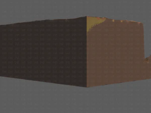 cliff lowpoly v01 3D Model