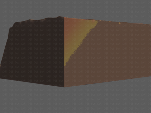 cliff lowpoly v01 Model 3D