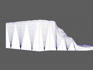cliff lowpoly v02 Model 3D