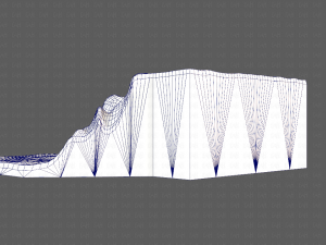 cliff lowpoly v02 Model 3D
