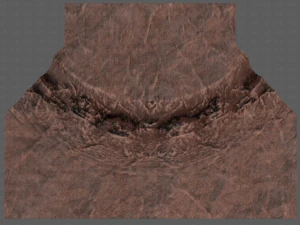 cliff lowpoly v02 3D Model