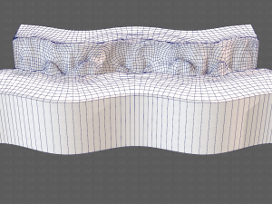 cliff lowpoly v03 3D Model