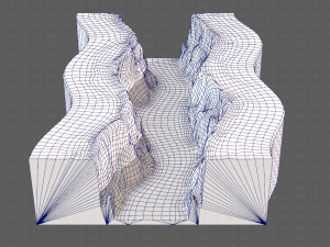 cliff lowpoly v03 3D Model