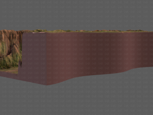 cliff lowpoly v03 3D Model