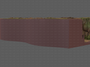 cliff lowpoly v03 3D Model