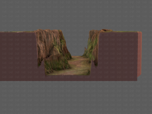 cliff lowpoly v03 3D Model