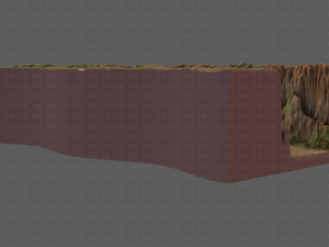 cliff lowpoly v03 3D Model