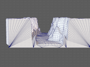 cliff lowpoly v03 3D Model