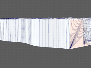 cliff lowpoly v03 3D Model